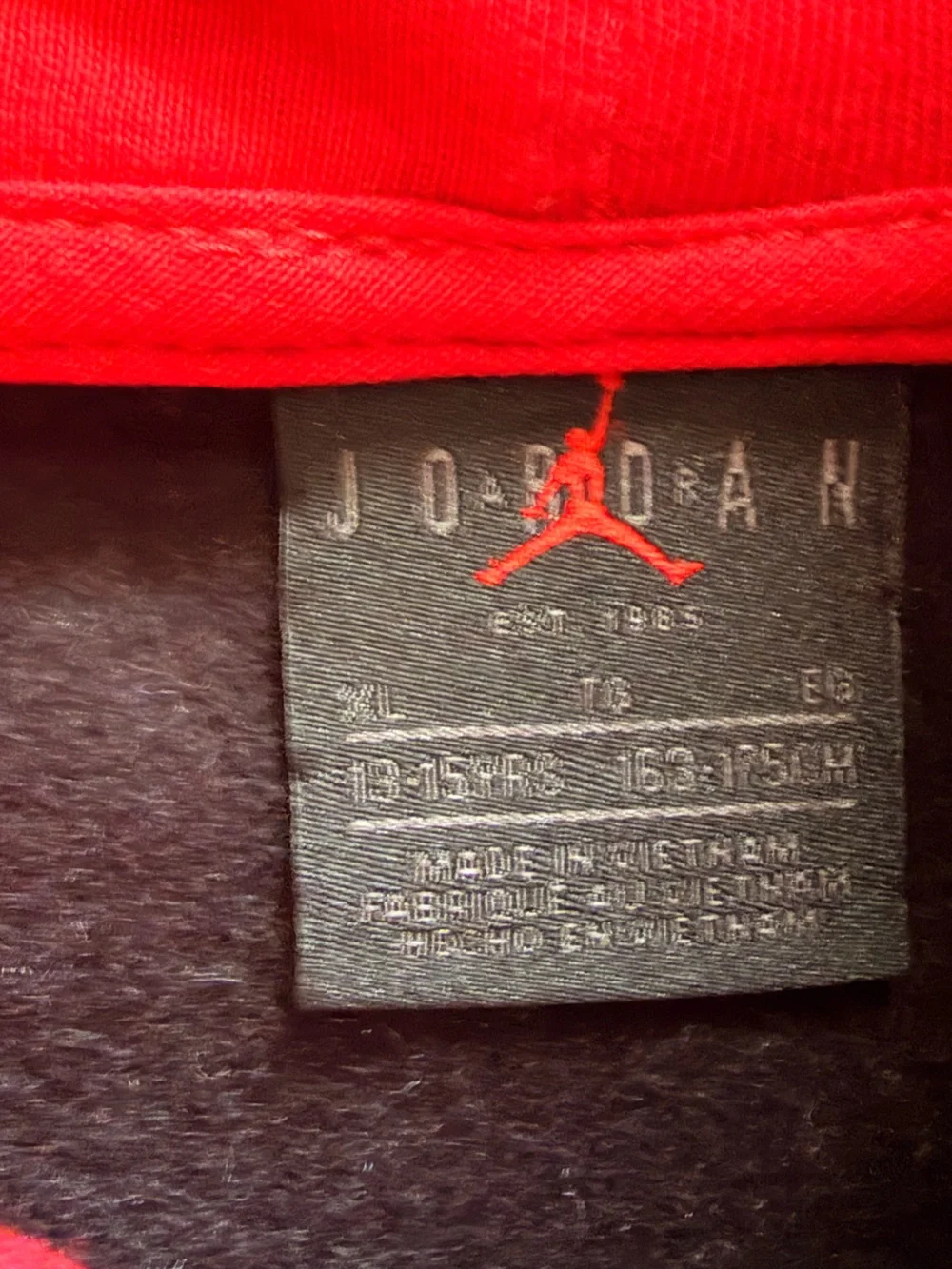 Jordan crewneck hoodie